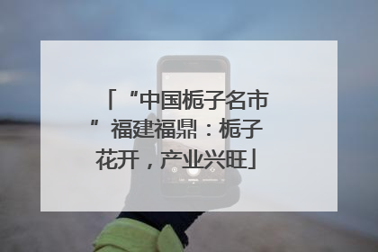 “中国栀子名市”福建福鼎：栀子花开，产业兴旺