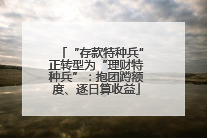 “存款特种兵”正转型为“理财特种兵”：抱团蹲额度、逐日算收益