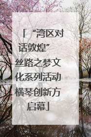 “湾区对话敦煌” 丝路之梦文化系列活动横琴创新方启幕