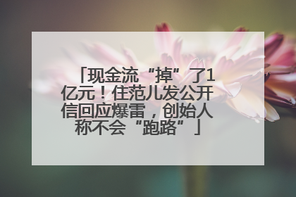现金流“掉”了1亿元！住范儿发公开信回应爆雷，创始人称不会“跑路”