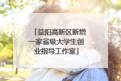 益阳高新区新增一家省级大学生创业指导工作室