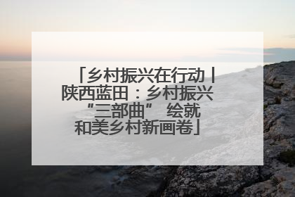 乡村振兴在行动丨陕西蓝田：乡村振兴 “三部曲” 绘就和美乡村新画卷