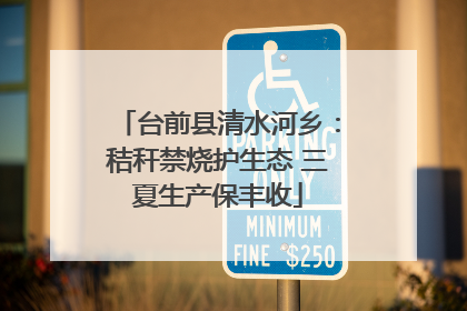 台前县清水河乡：秸秆禁烧护生态 三夏生产保丰收