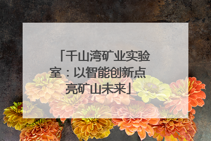 千山湾矿业实验室：以智能创新点亮矿山未来