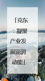 克东：凝聚产业发展澎湃动能
