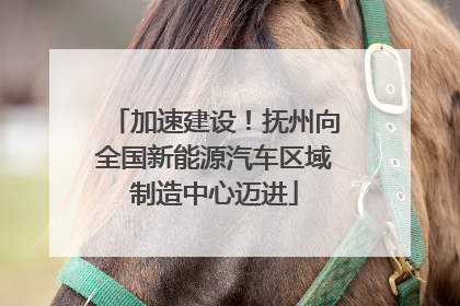 加速建设！抚州向全国新能源汽车区域制造中心迈进