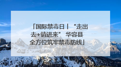 国际禁毒日丨“走出去+请进来” 华容县全方位筑牢禁毒防线