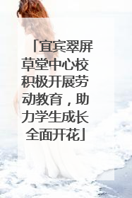 宜宾翠屏草堂中心校积极开展劳动教育，助力学生成长全面开花