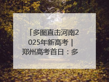 多图直击河南2025年新高考｜郑州高考首日：多方暖心护航 助力学子逐梦
