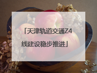 天津轨道交通Z4线建设稳步推进