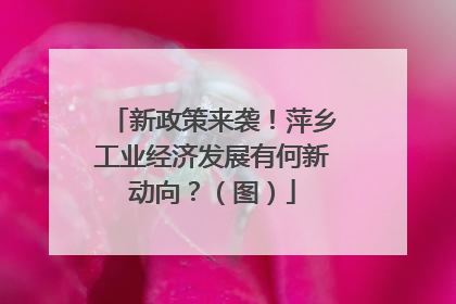 新政策来袭！萍乡工业经济发展有何新动向？（图）