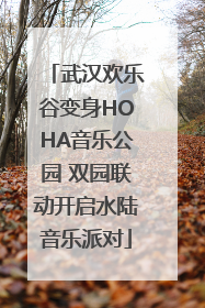 武汉欢乐谷变身HOHA音乐公园 双园联动开启水陆音乐派对