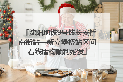 沈阳地铁9号线长安桥南街站—新立堡桥站区间右线盾构顺利始发