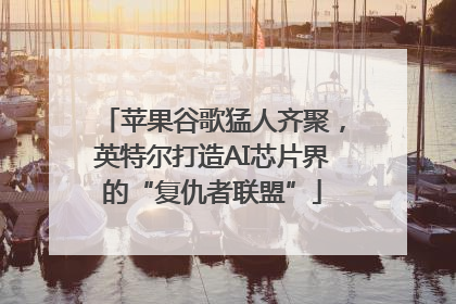 苹果谷歌猛人齐聚，英特尔打造AI芯片界的“复仇者联盟”