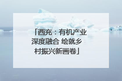 西充：有机产业深度融合 绘就乡村振兴新画卷