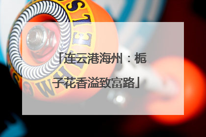 连云港海州：栀子花香溢致富路