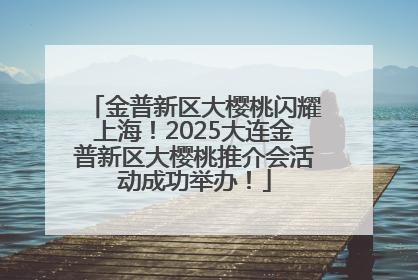 金普新区大樱桃闪耀上海！2025大连金普新区大樱桃推介会活动成功举办！