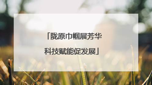 陇原巾帼展芳华 科技赋能促发展