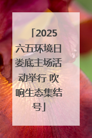 2025六五环境日娄底主场活动举行 吹响生态集结号